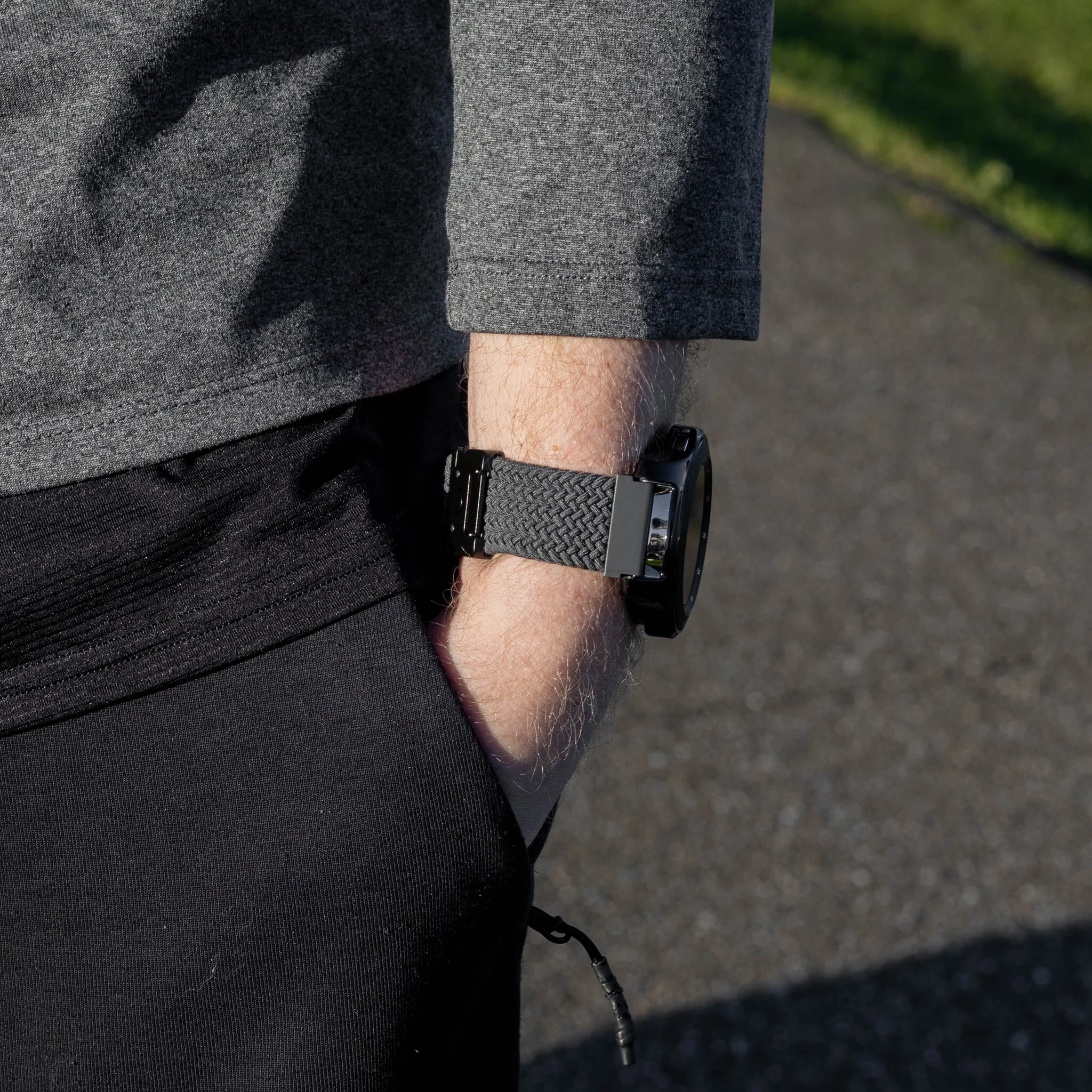 Gard Pro Ultra Braided Strap P-Buckle (Grey) - Image 4