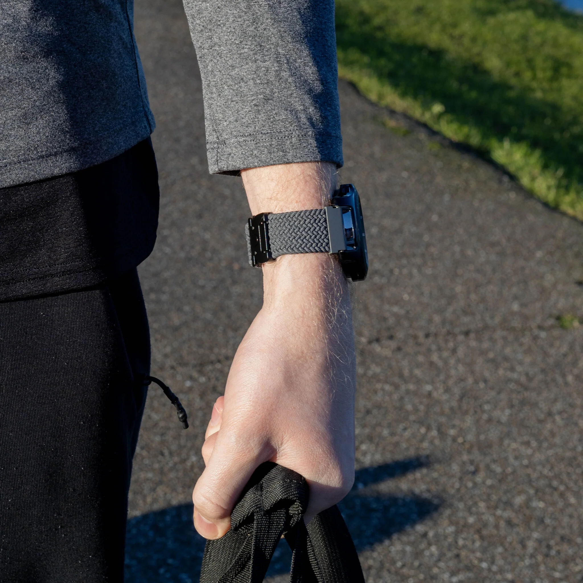 Gard Pro Ultra Braided Strap P-Buckle (Grey) - Image 7