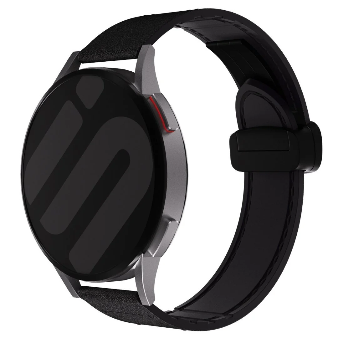 Gard Pro Ultra D-Buckle Leather Strap (Black)
