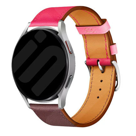 Gard Pro Ultra Leather Strap 'Duo' (Bright Pink/Auburn)