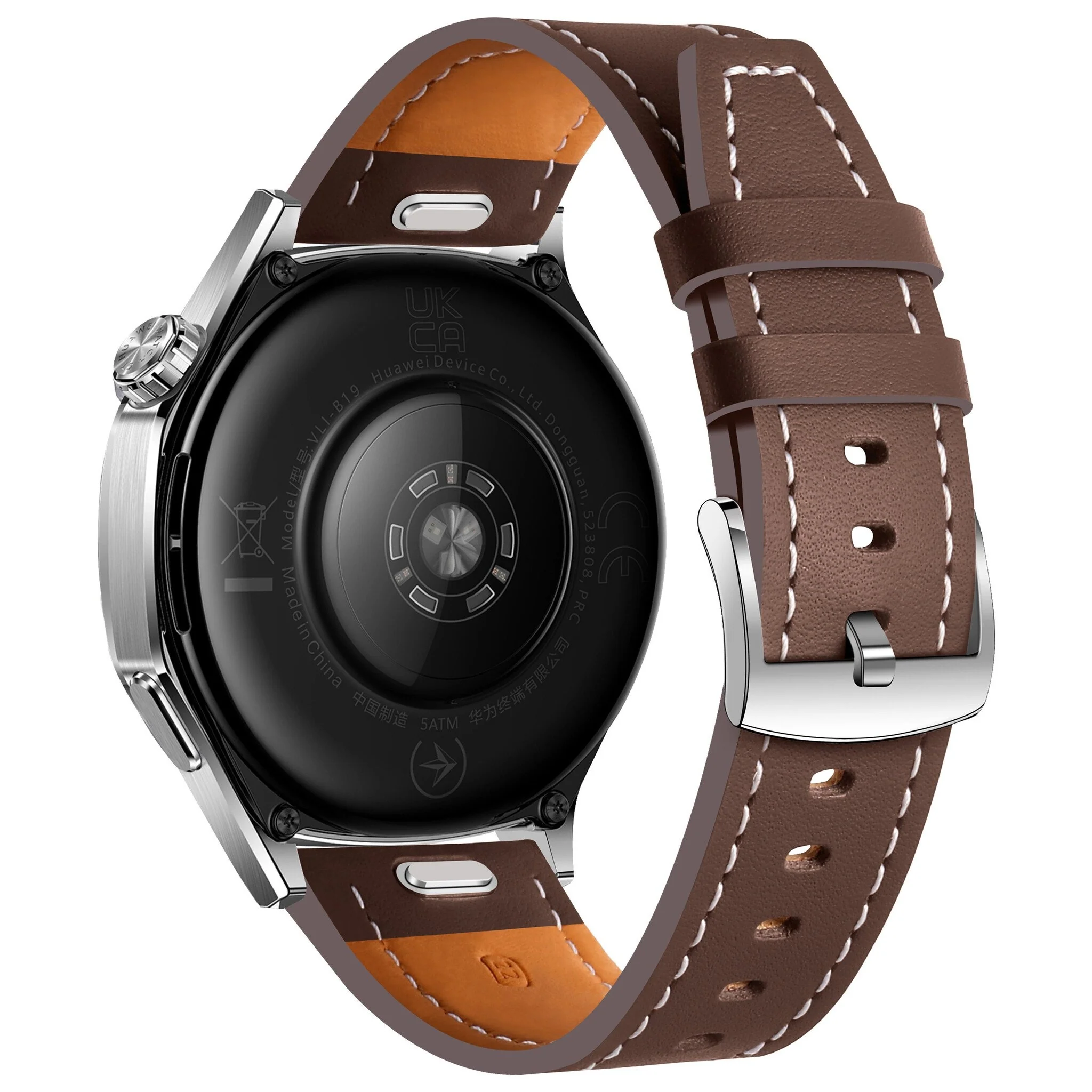 Gard Pro Ultra Leather Strap 'One Push' (Dark Brown) - Image 2