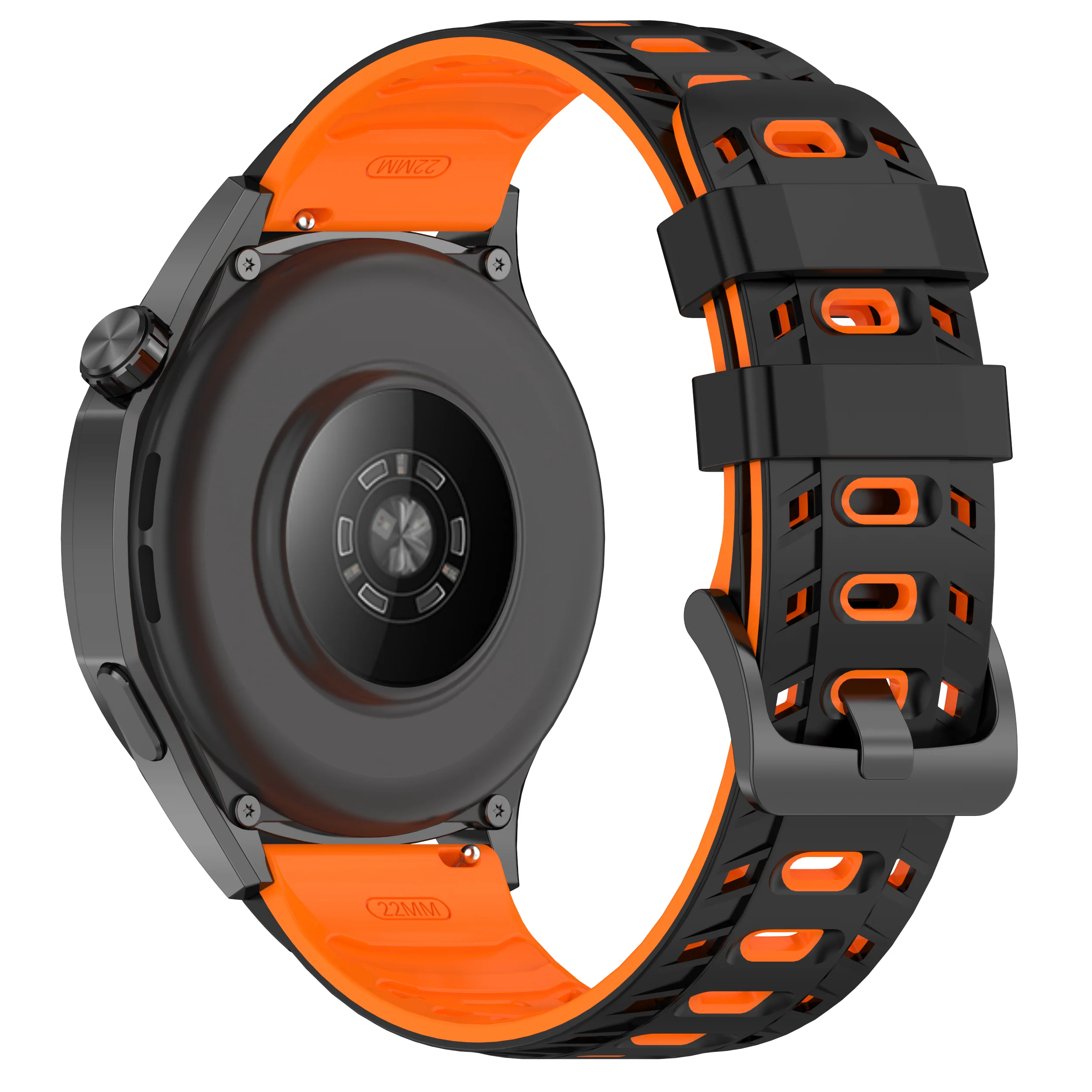 Gard Pro Ultra Mecha Sport Strap (Black/Orange) - Image 2