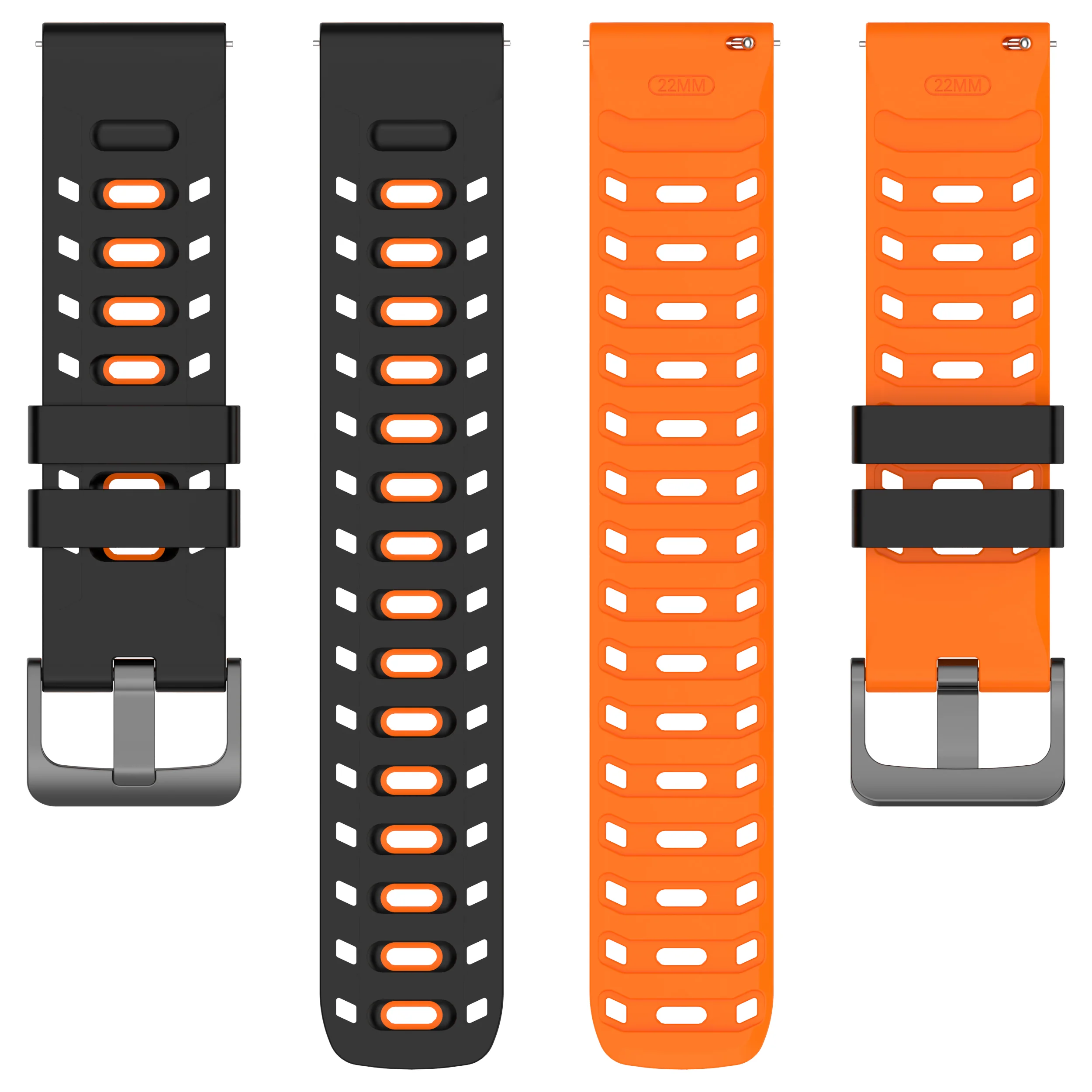 Gard Pro Ultra Mecha Sport Strap (Black/Orange) - Image 4