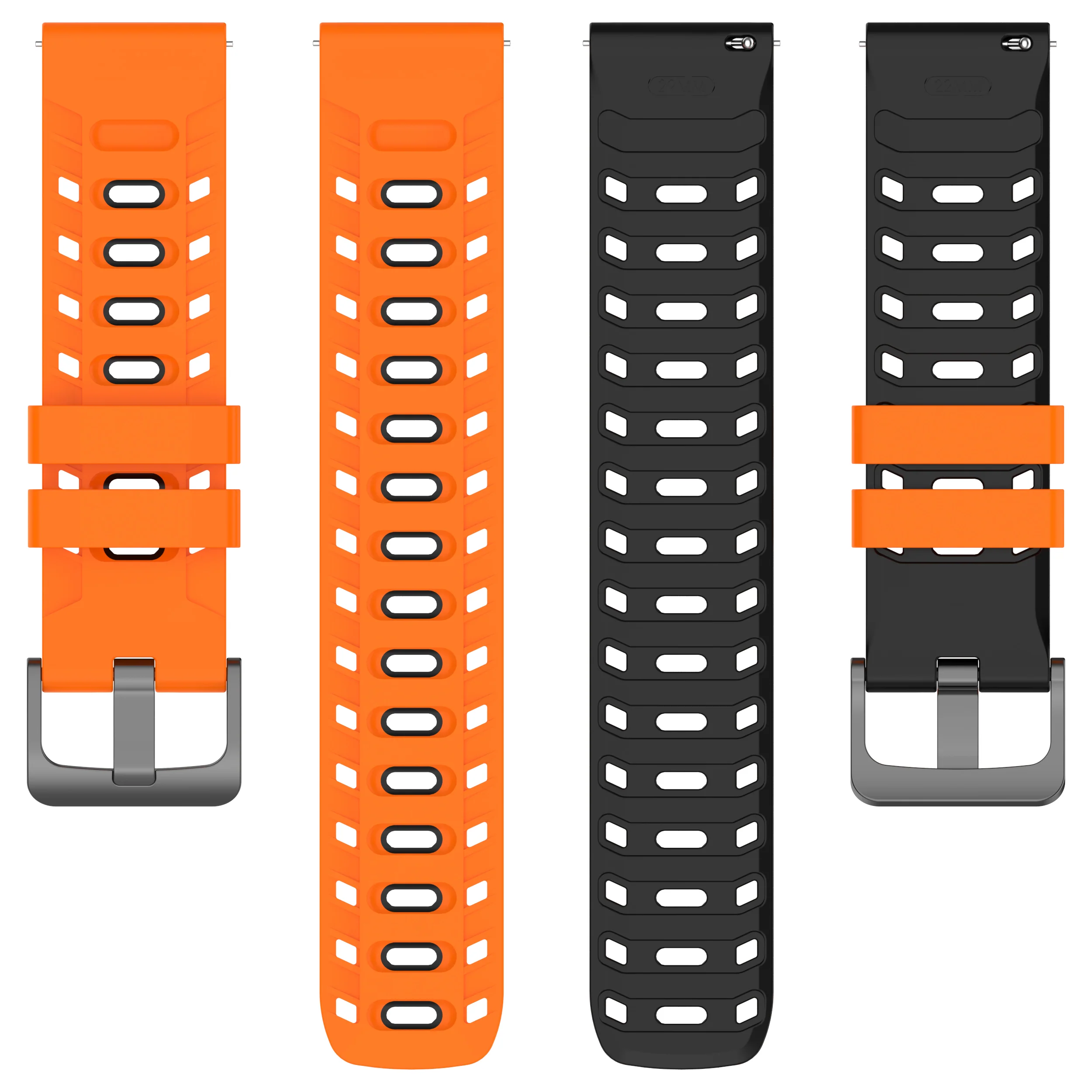Gard Pro Ultra Mecha Sport Strap (Orange/Black) - Image 4