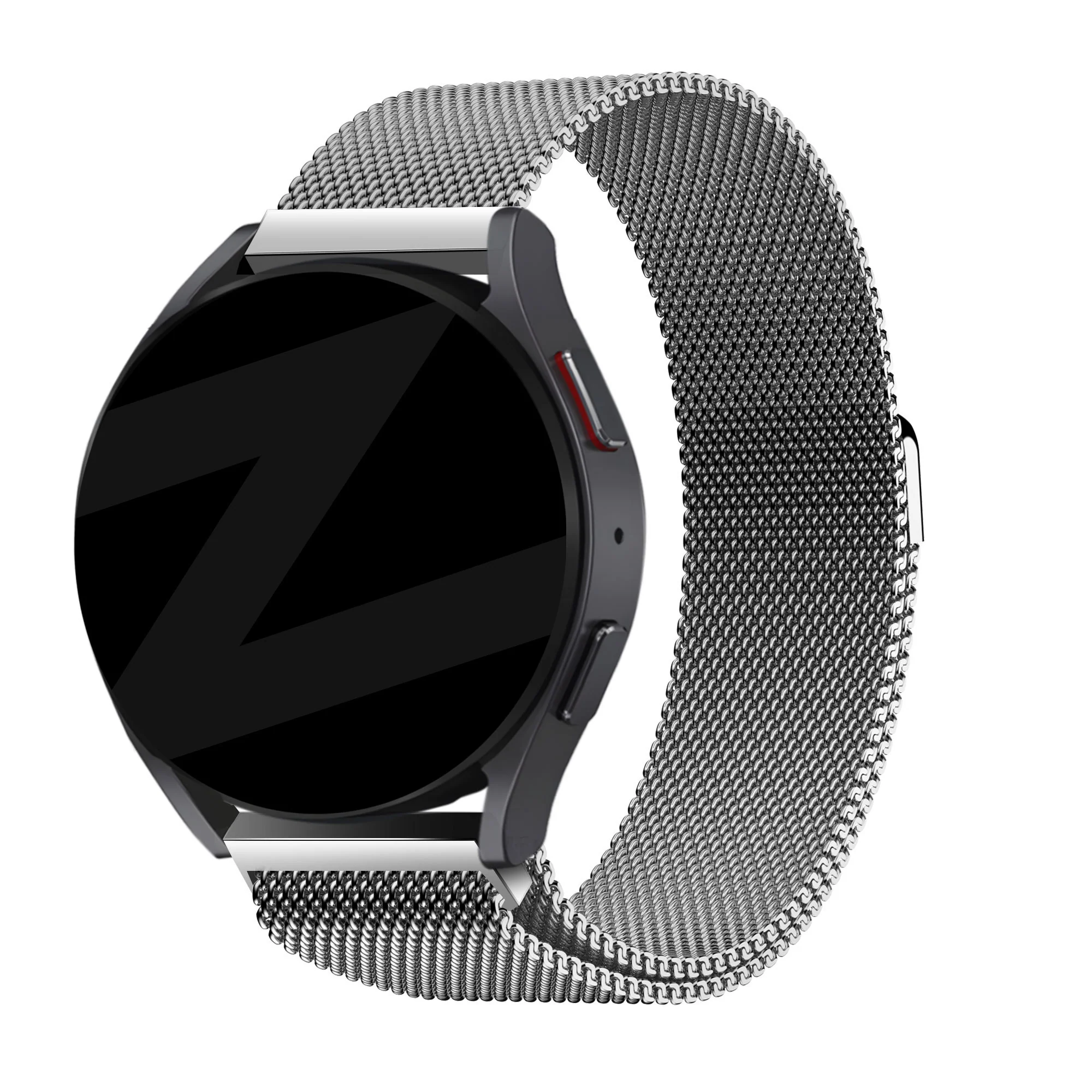 Bandz Gard Pro Ultra 2+ Milanese Loop Strap (Silver)