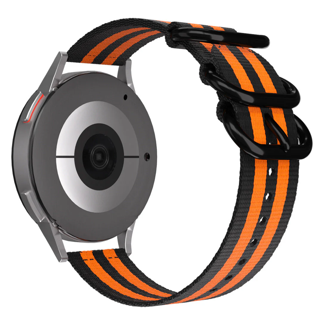 Gard Pro Ultra Nylon Buckle Strap (Black/Orange) - Image 2