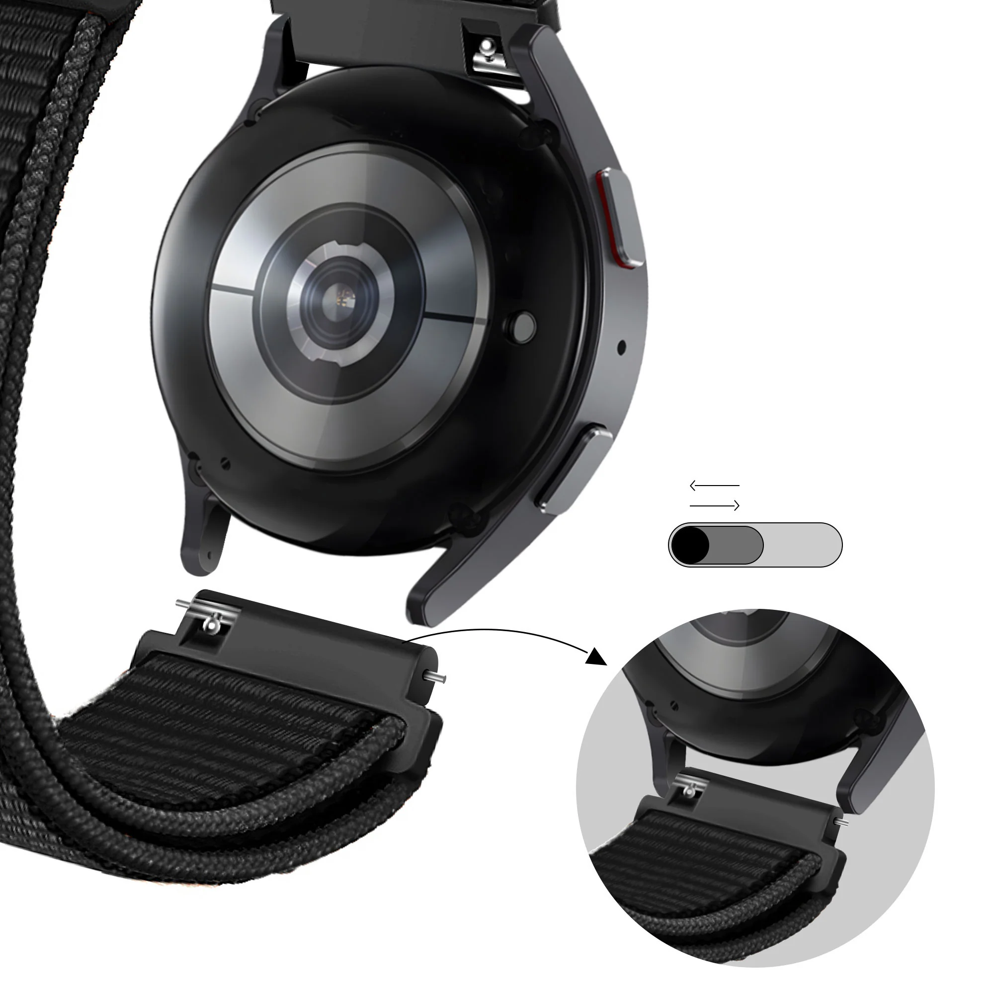 Bandz Gard Pro Ultra Nylon Loop Strap (Black) - Image 7