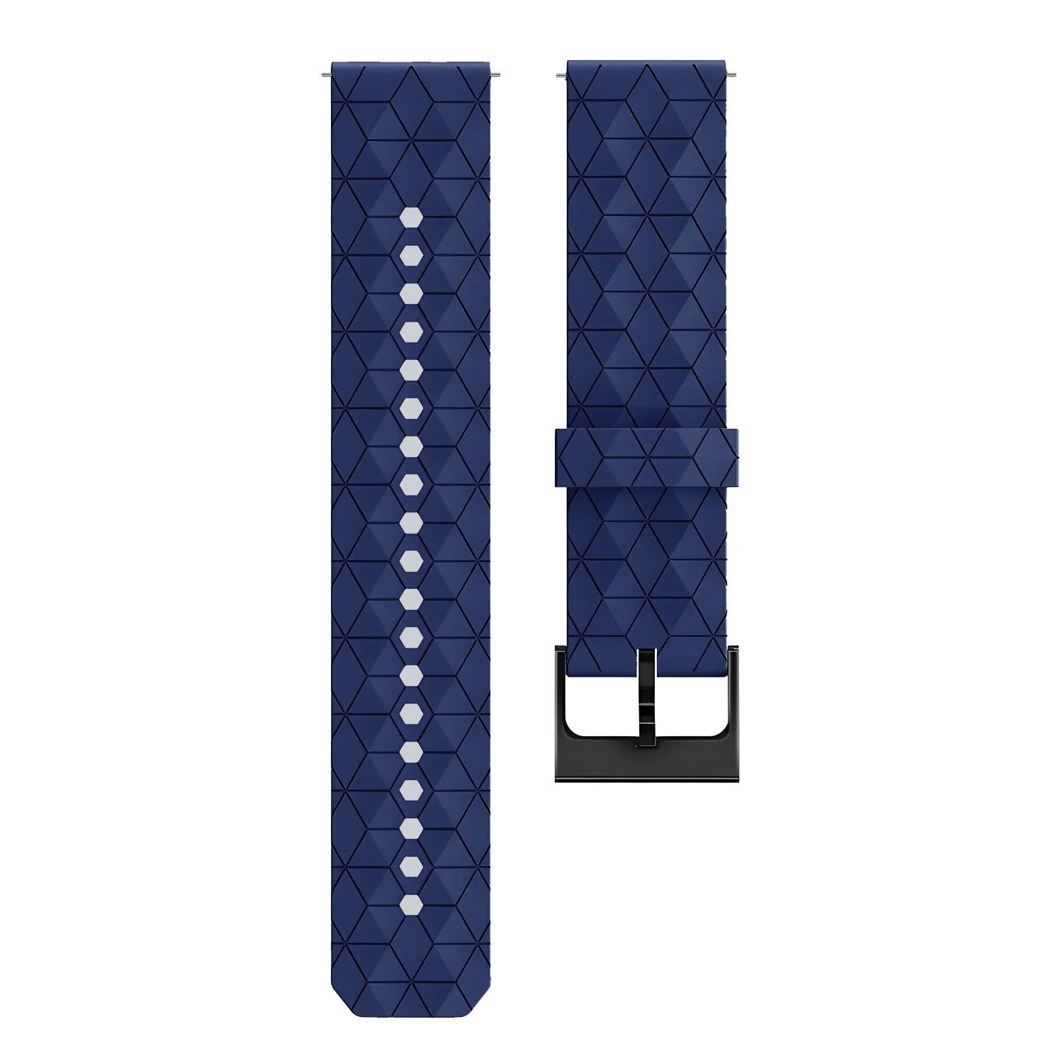 Gard Pro Ultra Silicone Strap Hexagons (Dark Blue) - Image 4