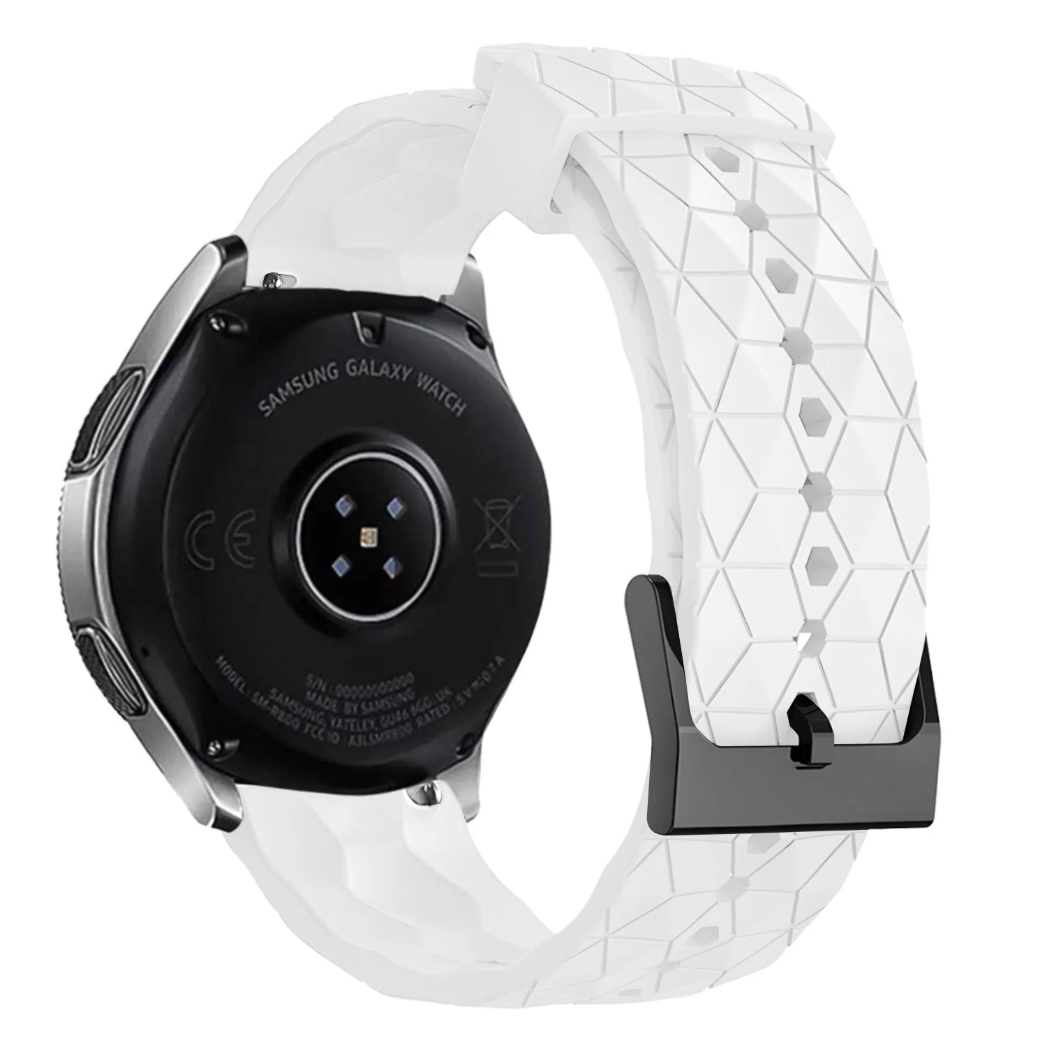 Gard Pro Ultra Silicone Strap Hexagons (White) - Image 2