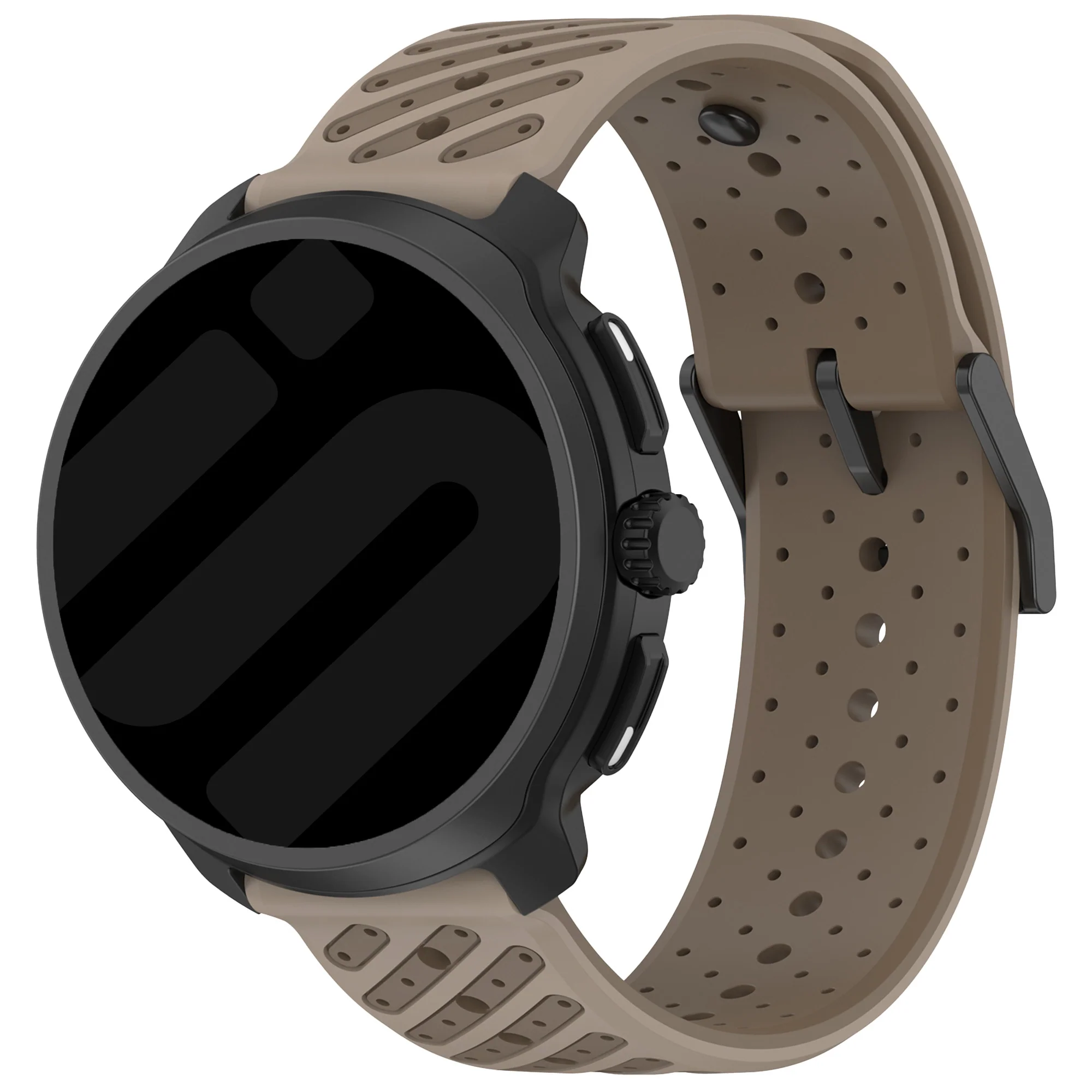 Gard Pro Ultra Striped Silicone Strap (Brown)