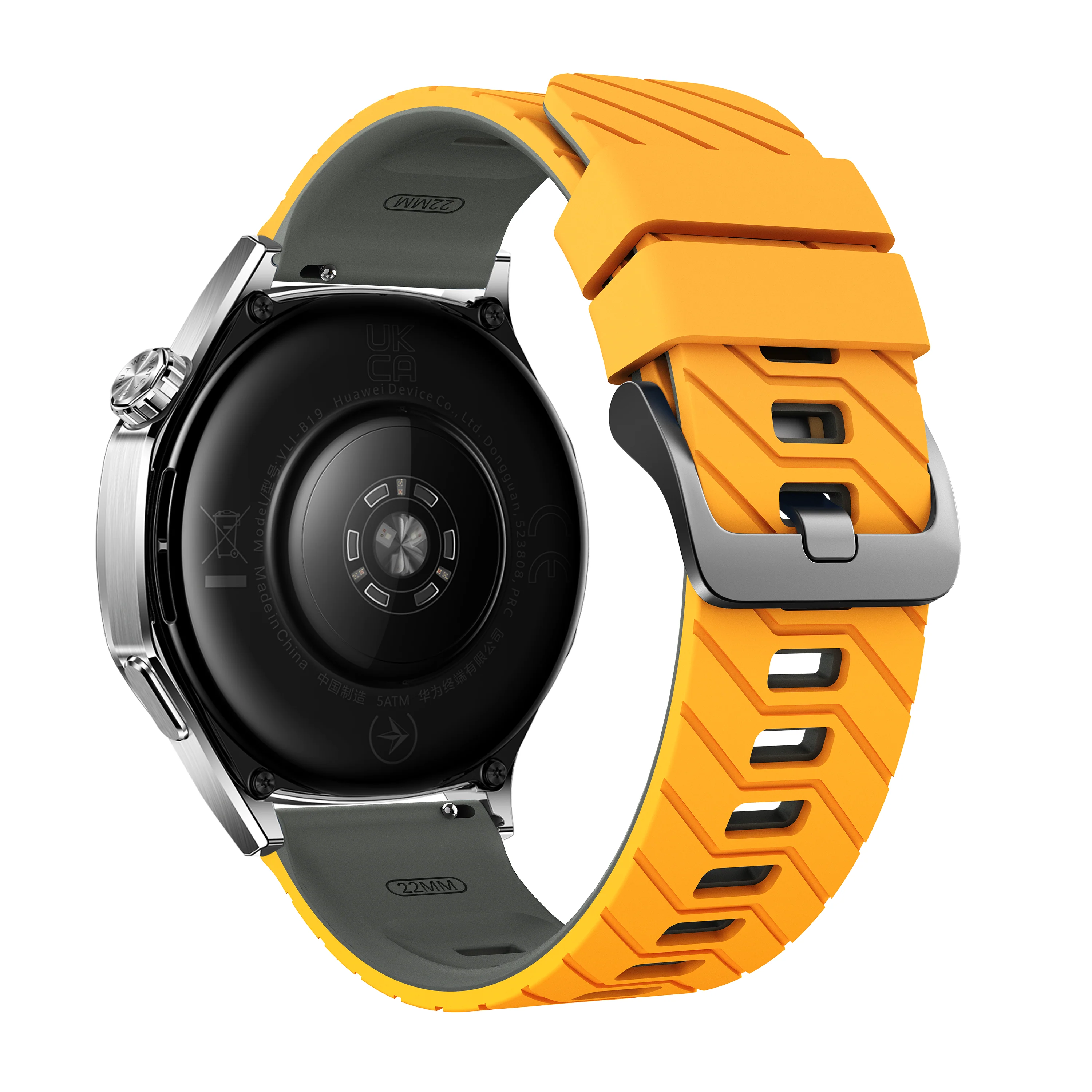 Gard Pro Ultra Twill Sport Strap (Dark Yellow/Grey) - Image 2