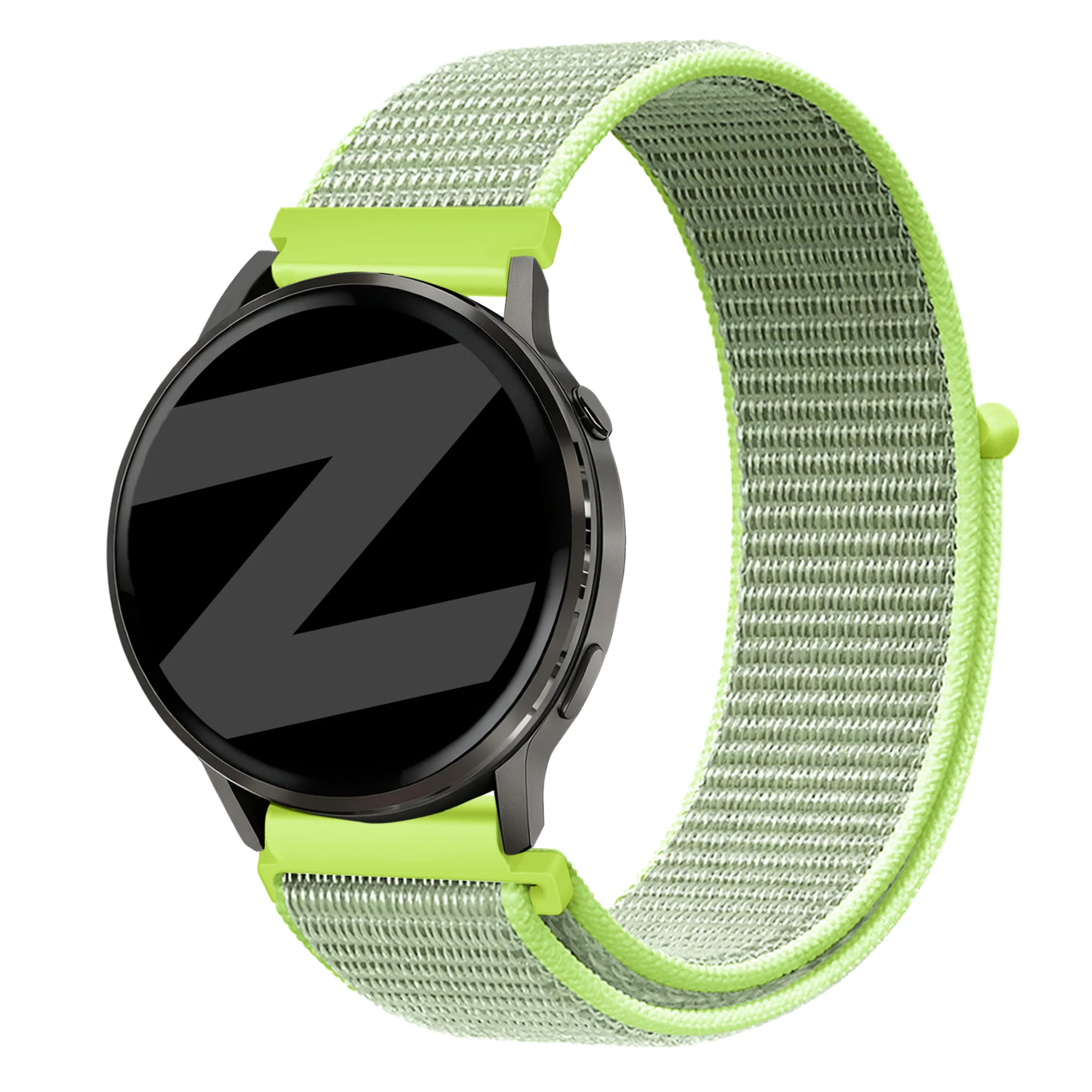 Bandz Garmin Forerunner 255s Nylon Loop Strap (Flash Yellow)