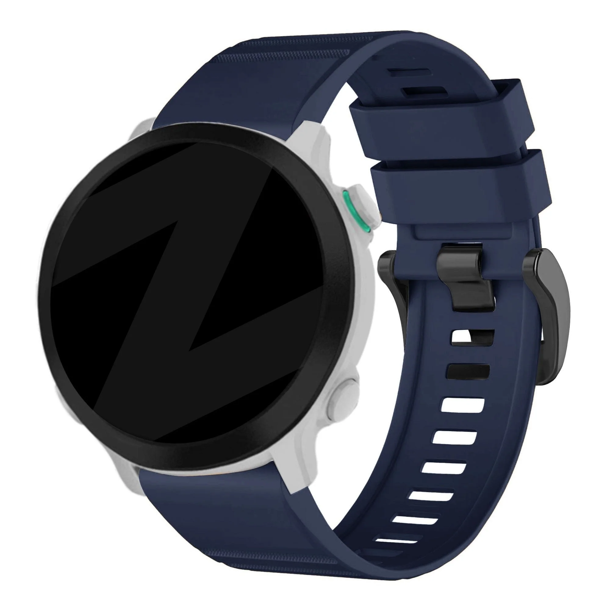 Bandz Garmin Instinct Buckled Silicone Strap (Dark Blue)
