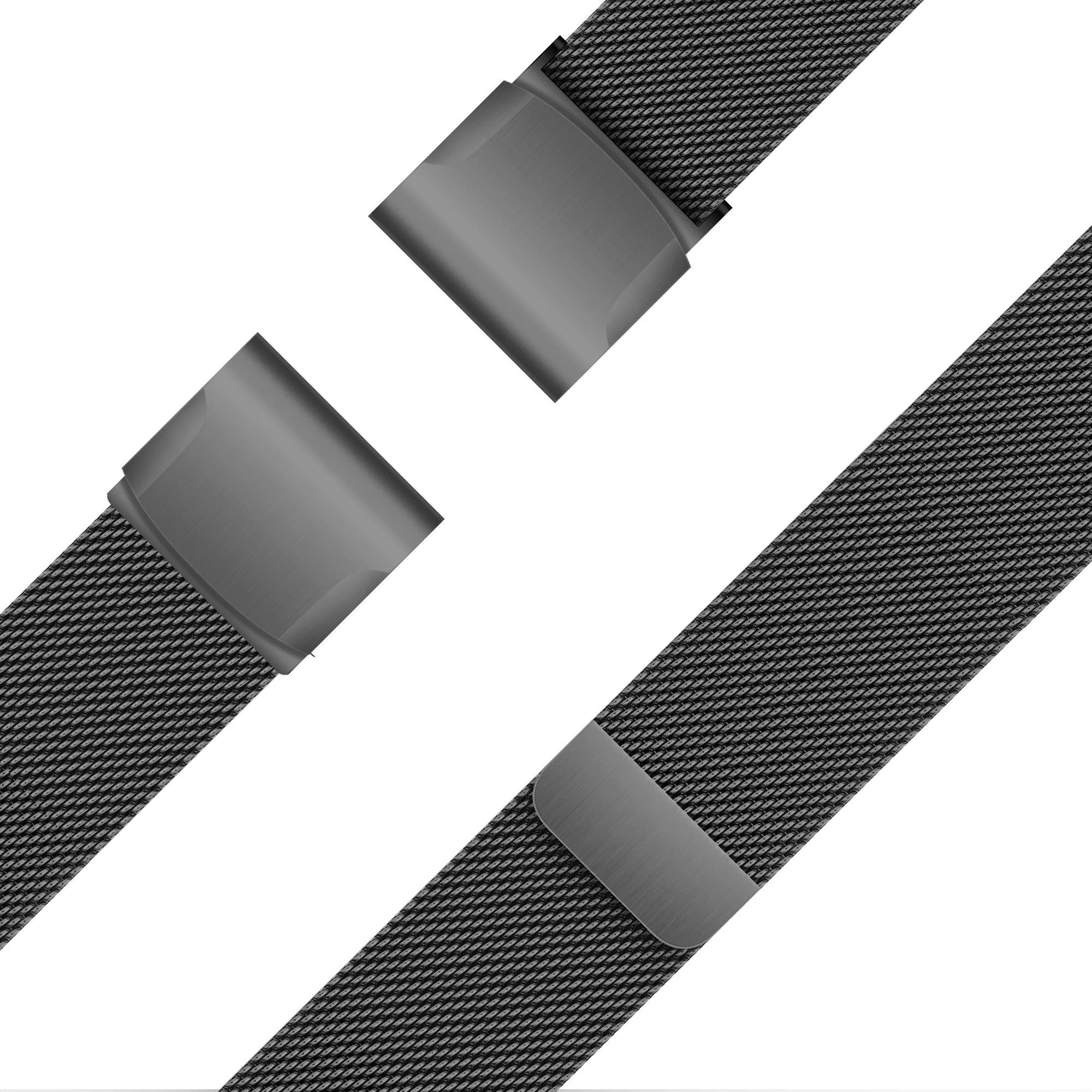 Bandz Garmin Instinct Milanese Loop Strap (Black) - Image 4