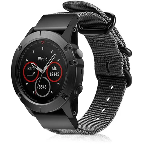 Garmin Instinct Nylon Buckle Strap (Grey)