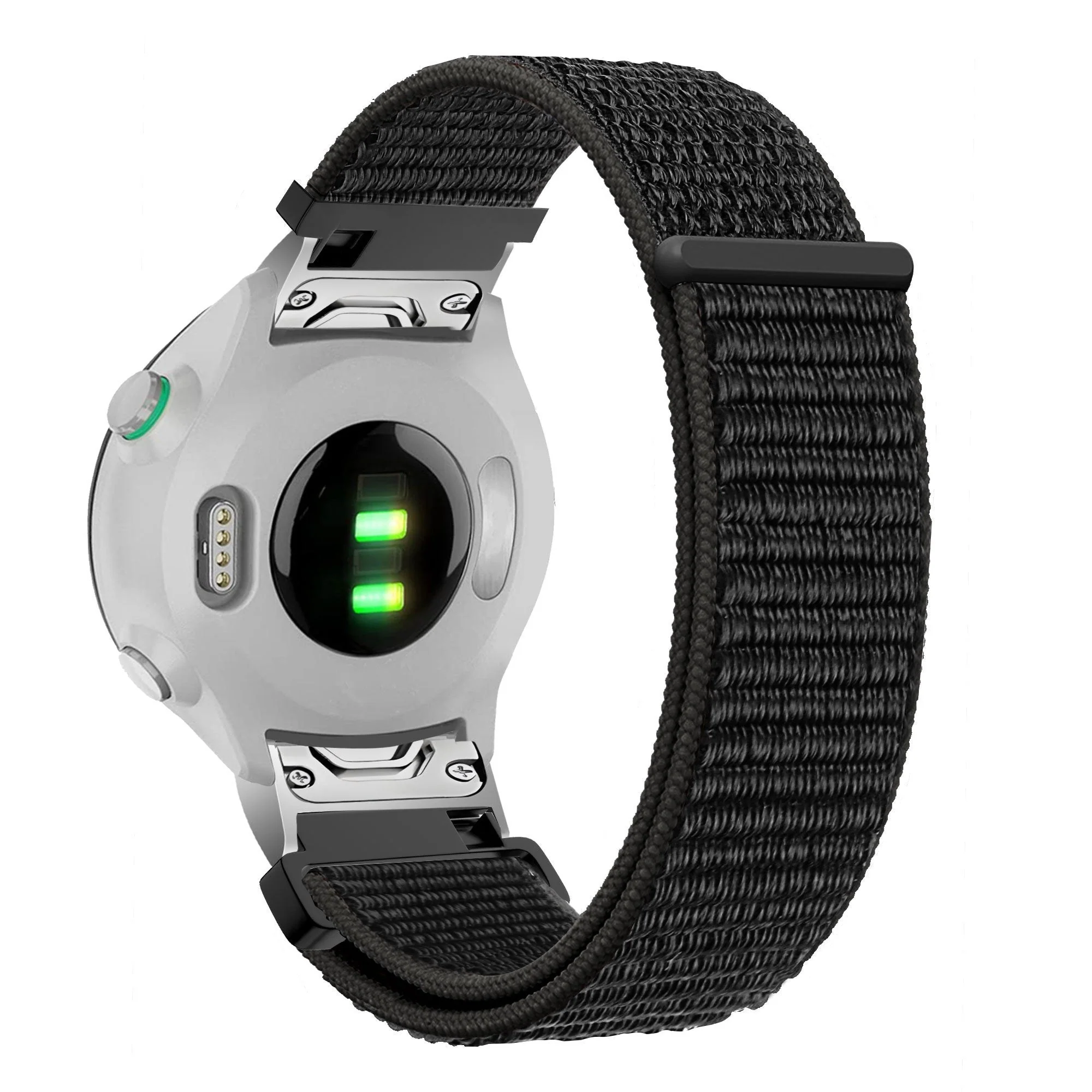 Bandz Garmin Instinct Nylon Loop Strap (Black) - Image 2