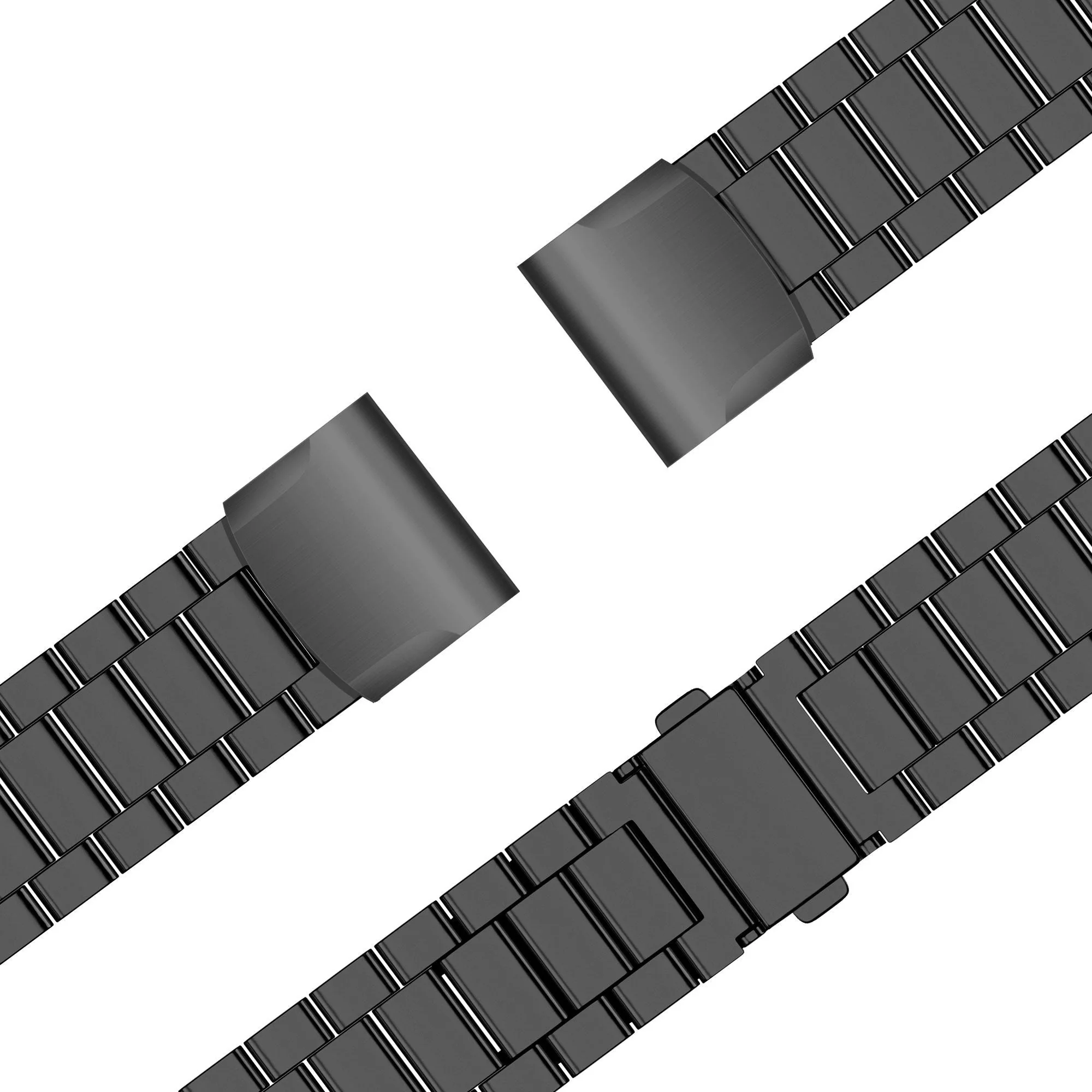 Bandz Garmin Instinct Steel Strap 'Classic' (Black) - Image 4